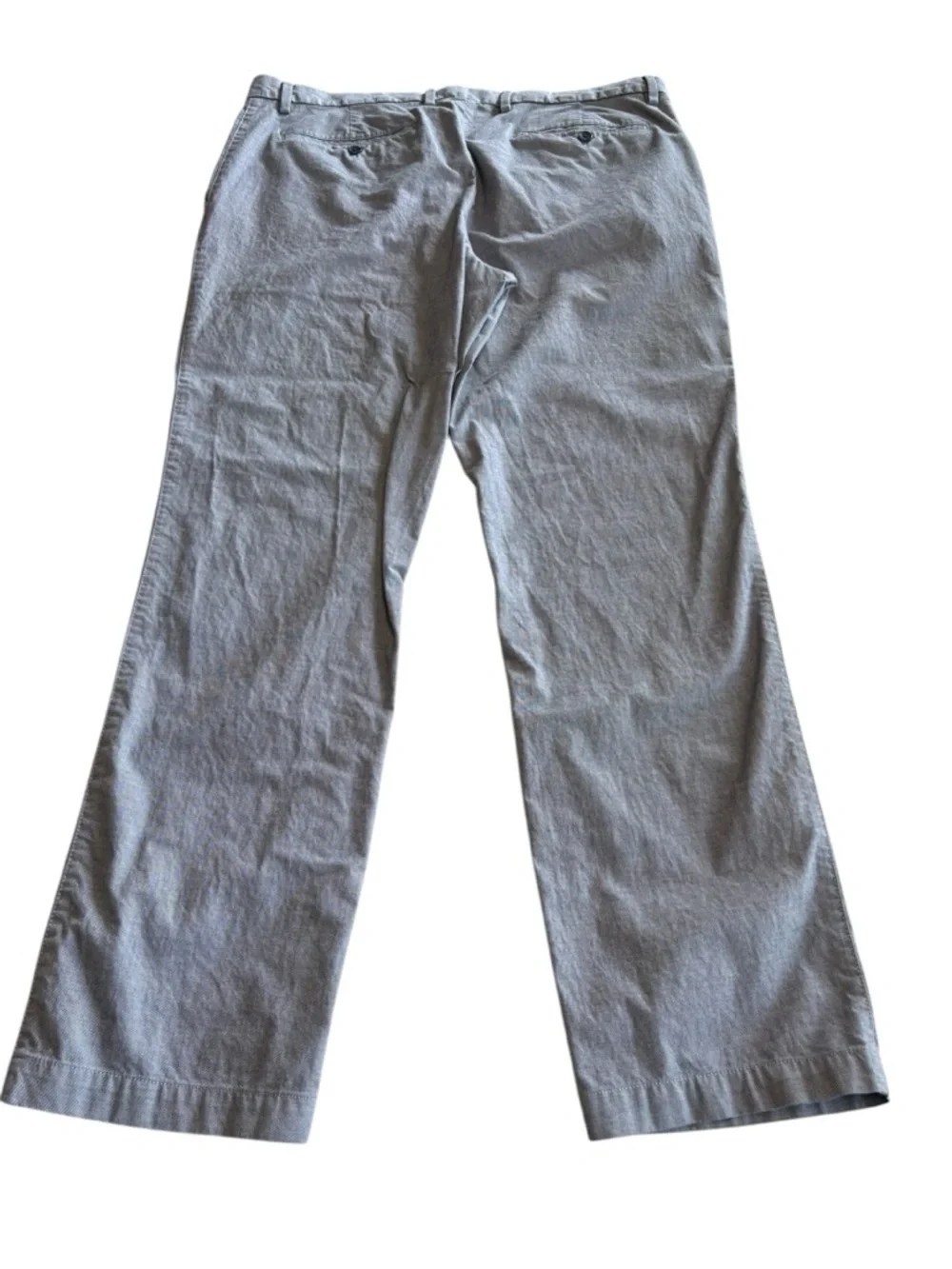 Banana Republic Aiden Fit Pants 36x32 Blue Cotton Flat Front Chino
